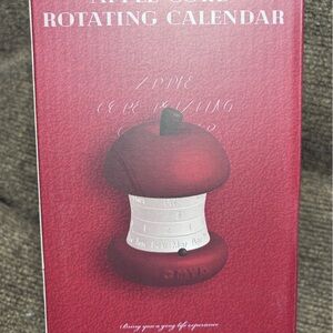 Red Apple Rotating Perpetual Calendar Month Day Date 🍎 New🍎 Teacher Gift